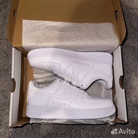 Nike Air Force 1 Low White Белые Оригинал