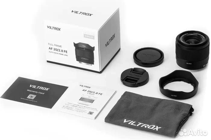 Объектив Viltrox AF 20mm F2.8 Sony FE