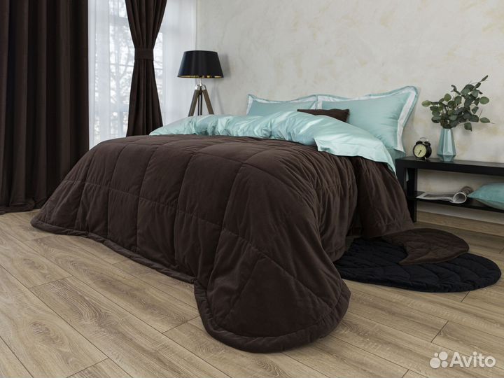 Покрывало богема шоколад новое плед на кровать