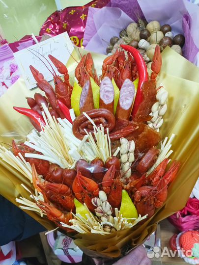 Мужские букеты