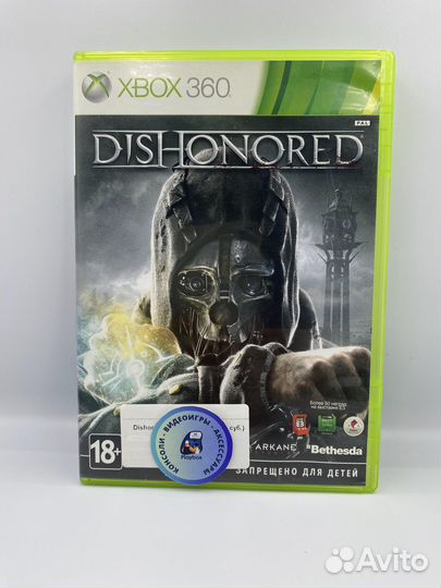 Dishonored xbox 360 (б/у, рус.суб.)