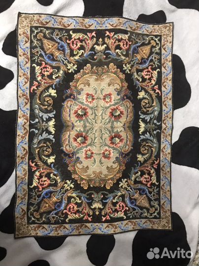 Коврик ручная работа вышивка