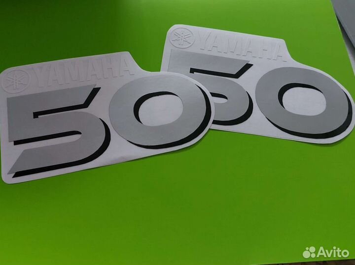 Наклейка на мотор