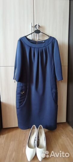 Костюм женский с платьем 52-54