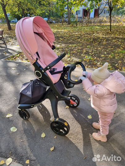 Коляска stokke xplory v6 черная