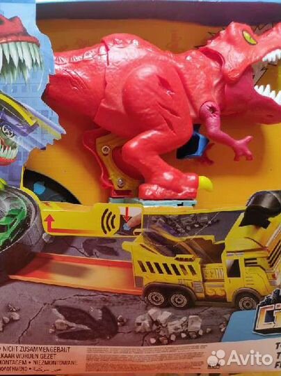 Набор игровой Hot Wheels Сити Яростный Ти-Рекс