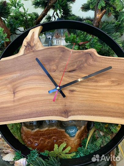 Часы настенные в стиле лофт