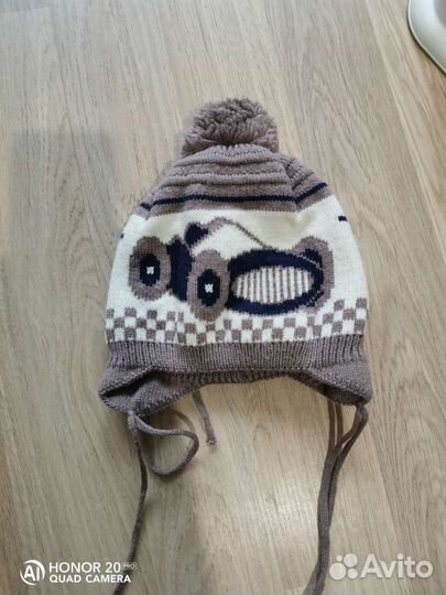 Шапка для мальчика 48 50 ог
