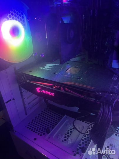 Видеокарта rx580 4gb gigabyte aorus