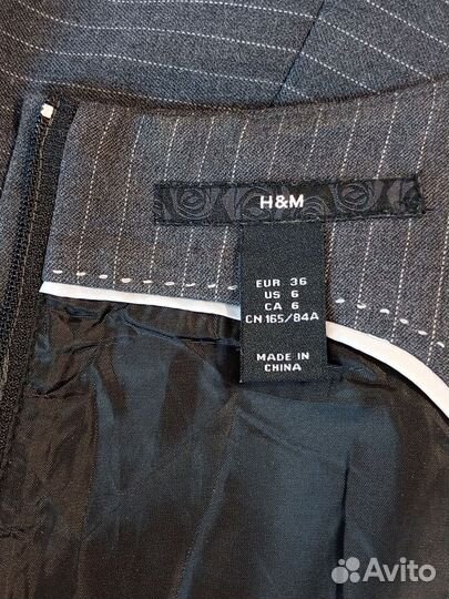 Новое платье футляр в полоску H&M