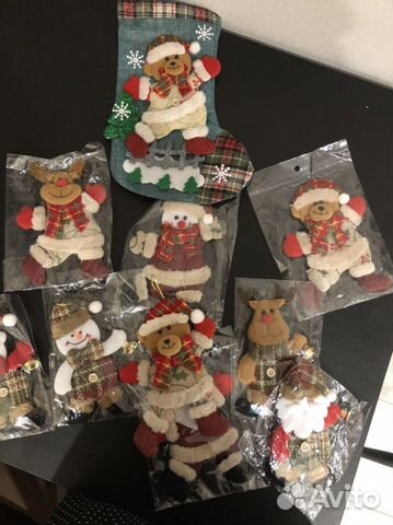 Новогодние игрушки ручной работы