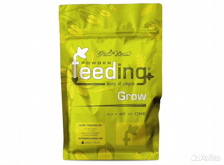 Сухие удобрения Powder Feeding Grow