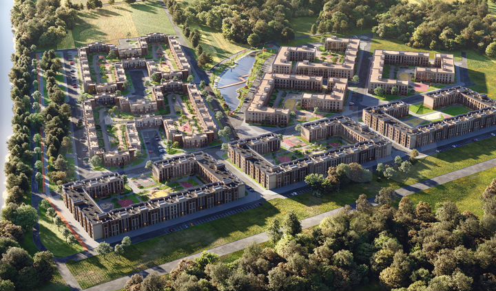 2-к. квартира, 54 м², 3/4 эт.