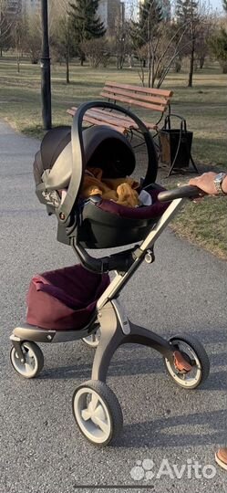 Коляска stokke xplory 3 в 1 торг