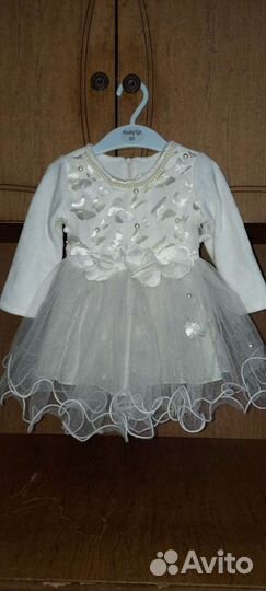 Платье для девочки 80 размер