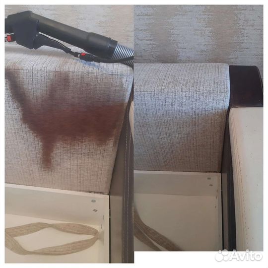 Химчистка мягкой мебели на дому