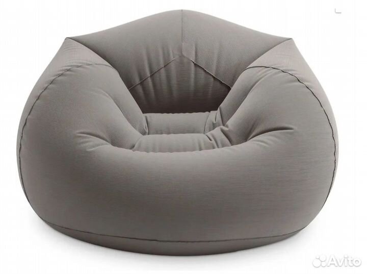 Надувное кресло 107х104х69 см, флокированное