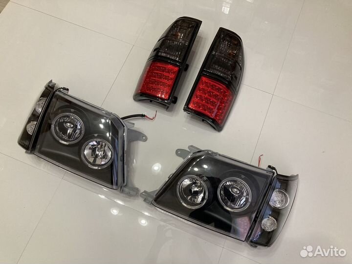 Фара + фонарь Toyota Land Cruiser Prado 90