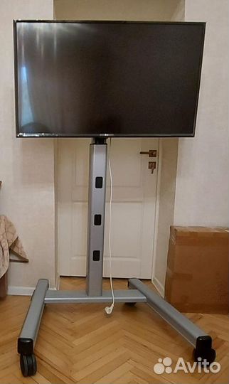 Стойка, кронштейн для монитора или тв напольный