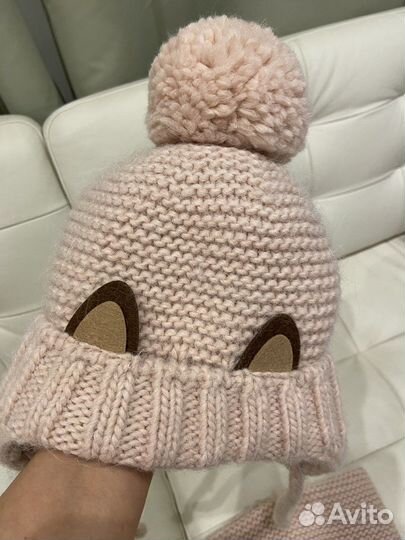 Комплект шапка, снуд