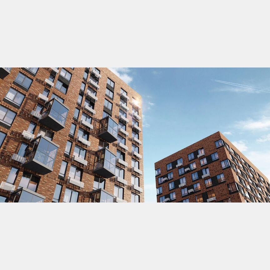 2-к. квартира, 53,5 м², 2/17 эт.