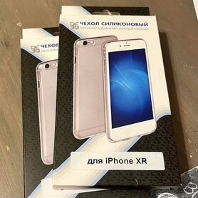 Два силиконовых чехла DF для Apple iPhone XR