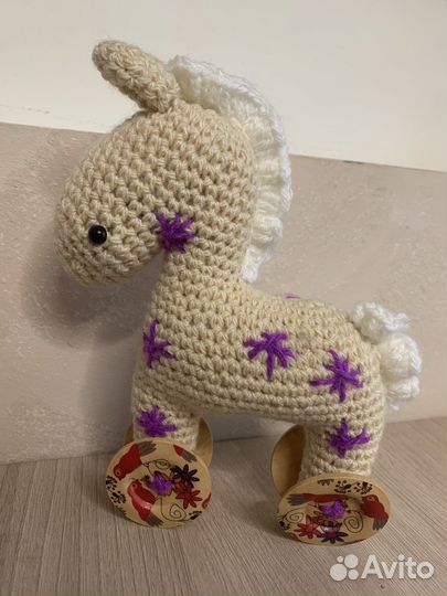 Вязаные игрушки ручной работы