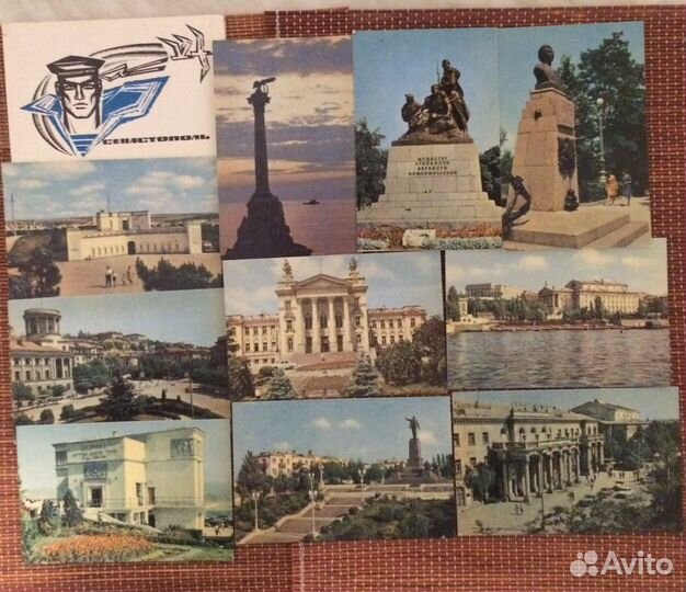 Наборы открыток СССР Севастополь, Скульптура xviii