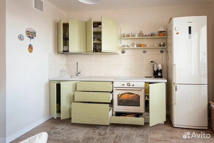 Кухня прямая. Цена за всю кухню CN:019207