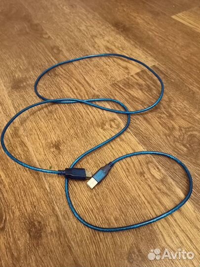 Кабель USB 2.0 - USB 2.0, вилка-розетка