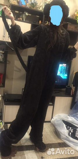 Костюм для аниматоров. Обезьяна