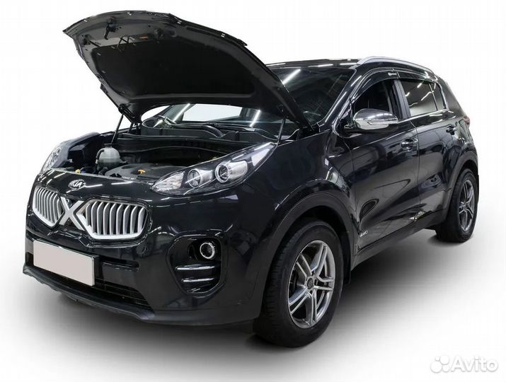 Амортизаторы упоры капота Kia Sportage 4 2016-2021