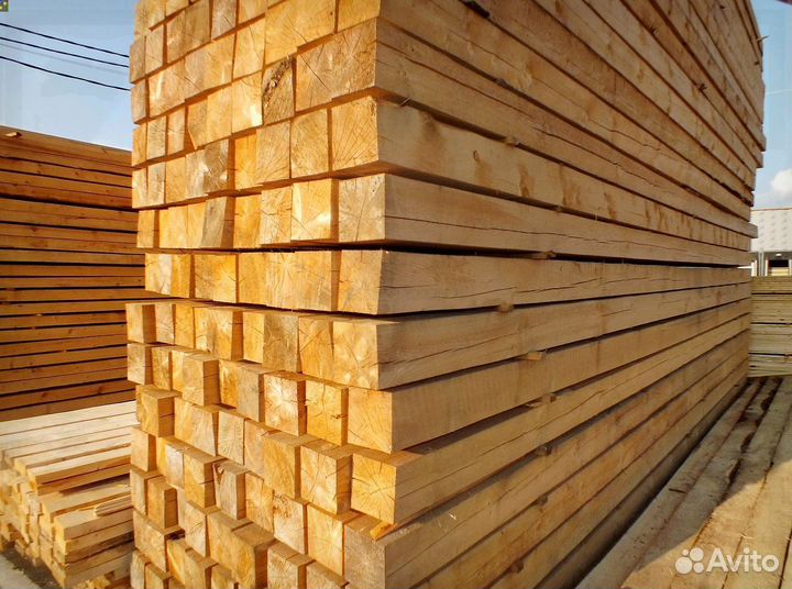Доска обрезная 1-2сорт с доставкой по области