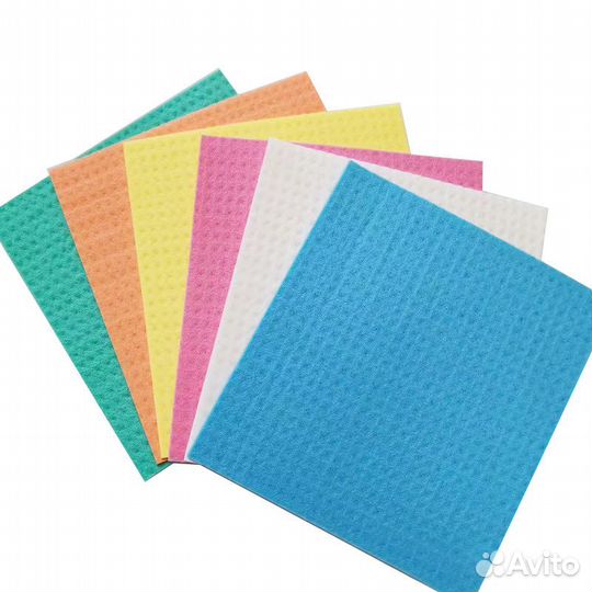 Набор из 6 губчатых целлюлозных салфеток