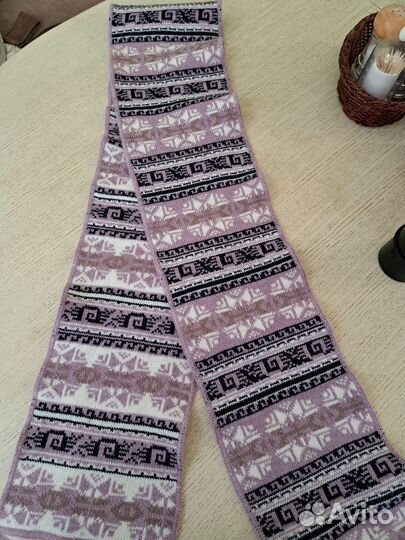 Комплект шапка, шарф