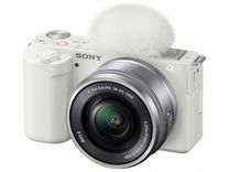 Sony ZV-E10 kit 16-50mm White новый