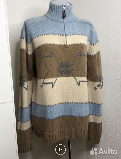 Свитер полузамОк 50-52 Mc Neal 100 % Шерсть ягнёнк