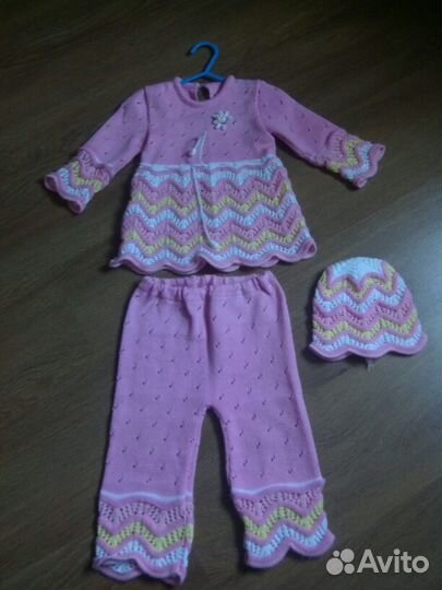 Новый Костюм вязанный