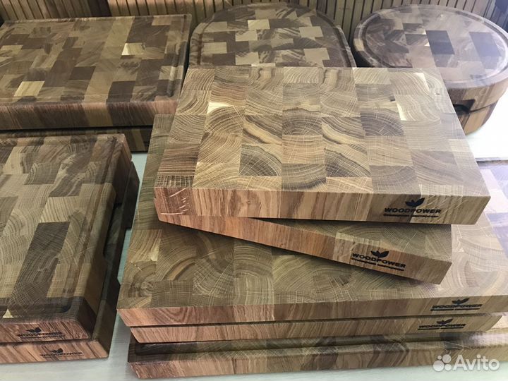 Разделочные доски из торцевого дуб