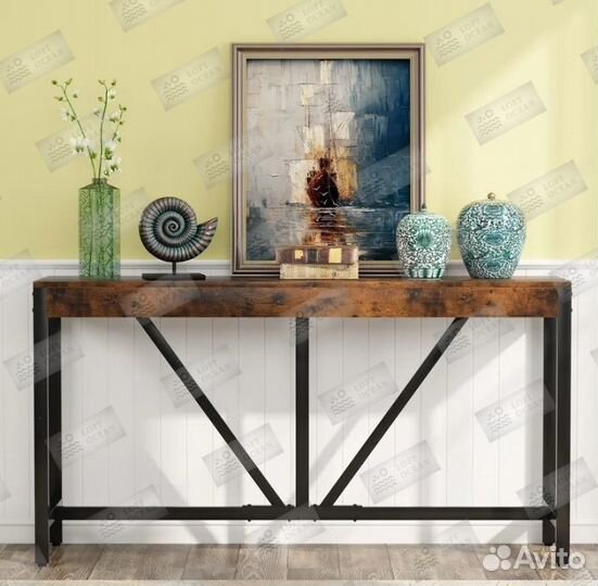 Консоль в стиле лофт «Платакс»