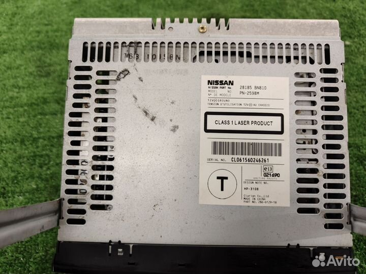 Магнитолла Nissan almera n 16