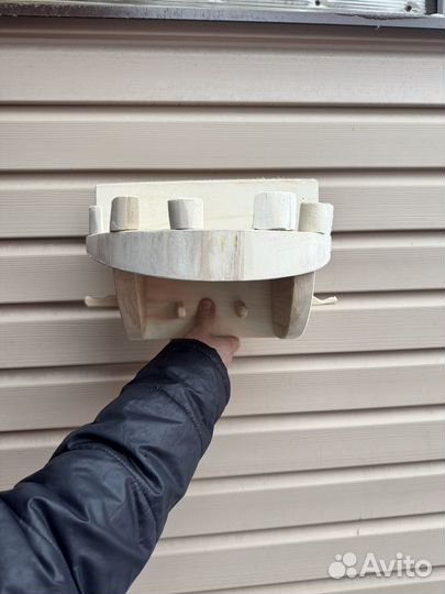 Полка для бани ручная работа