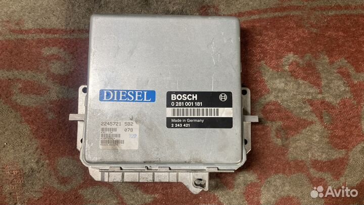 BMW e34 Блок управления двигателем 0 281 001 181