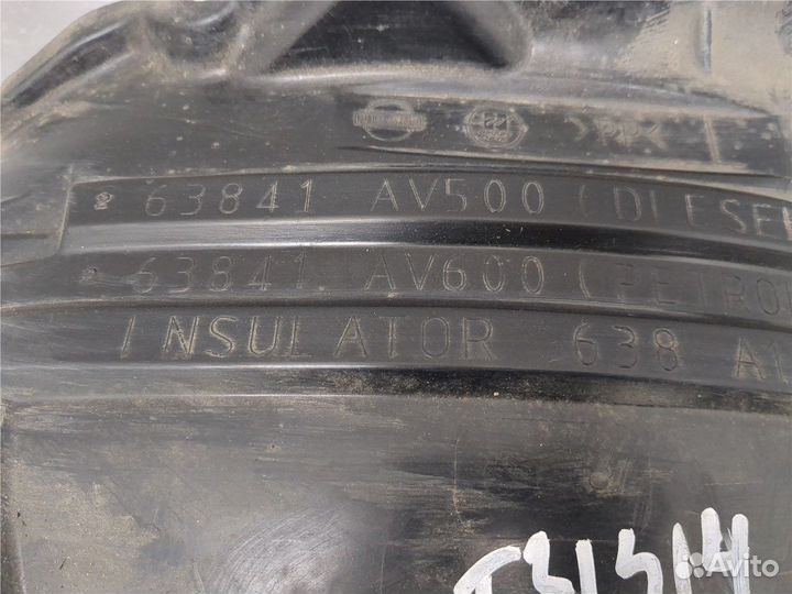 Защита арок (подкрылок) Nissan Primera P12, 2002