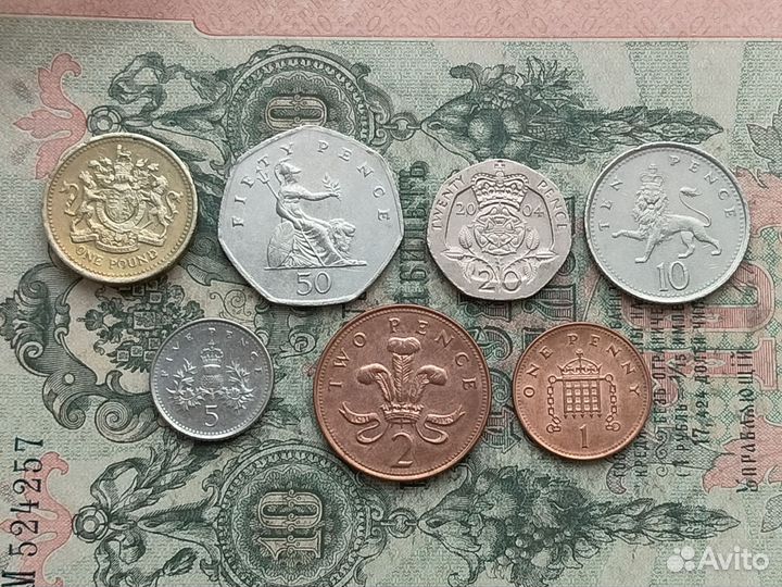 Монеты Великобритании