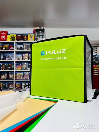 Фотобокс puluz 30см Зелёный