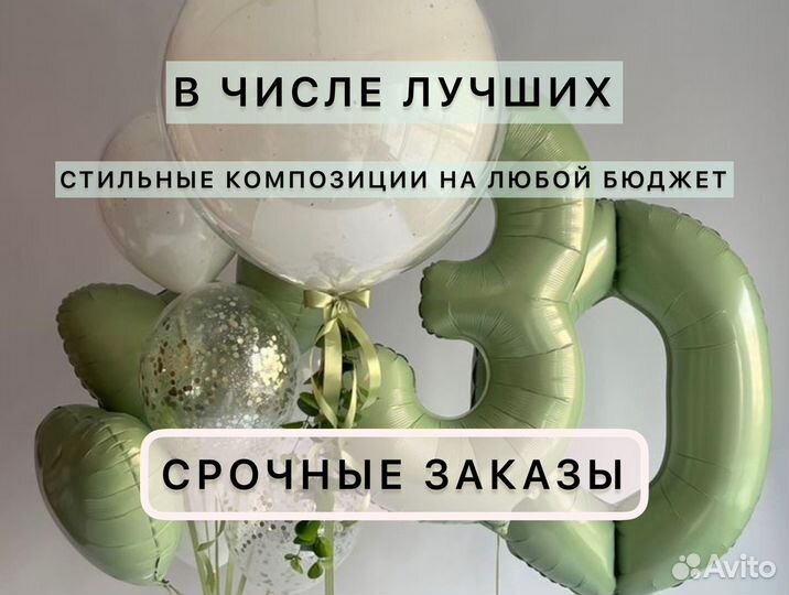 Воздушные шары на день рождения, гелиевые шары