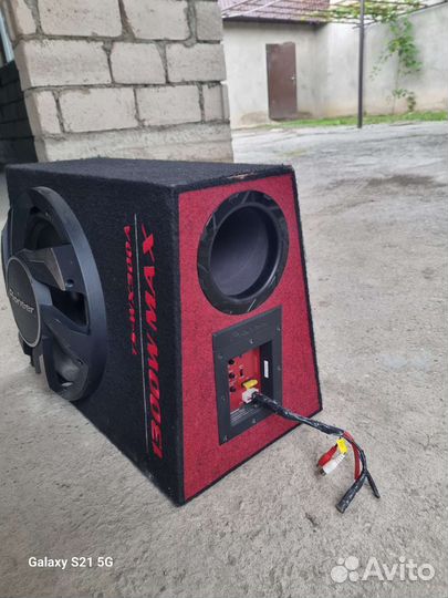 Автосабвуфер активный Pioneer TS-WX300A