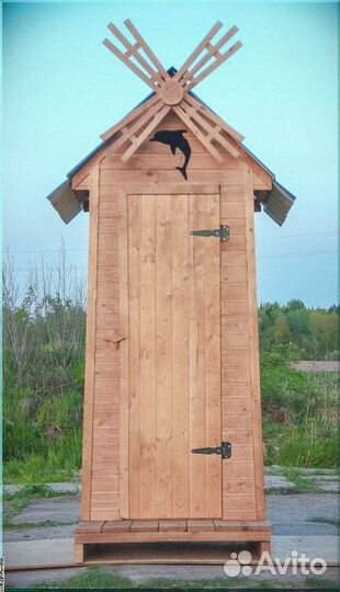 Дачный туалет деревянный М323