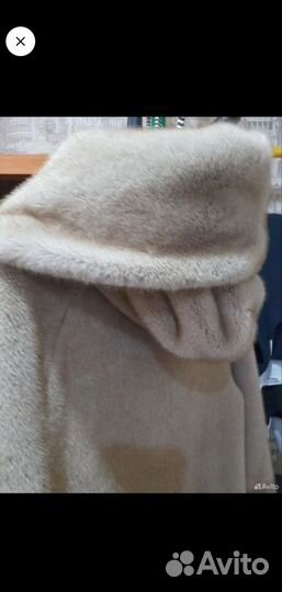 Искусственная шуба под норку 48